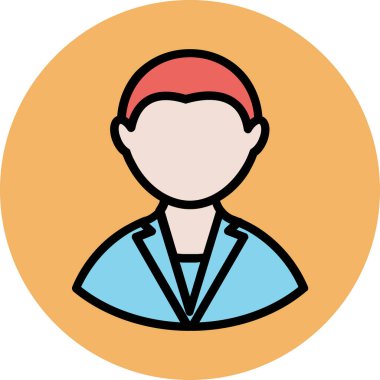 Modern avatar simgesi kavramları.