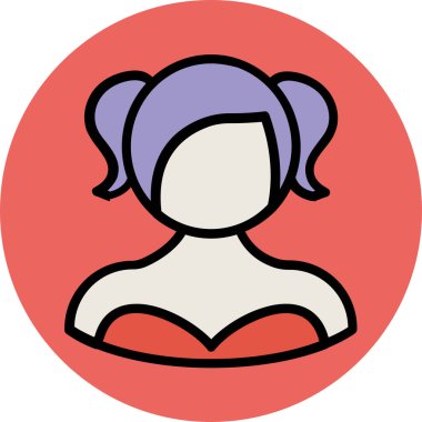 Modern avatar simgesi kavramları.