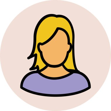 Modern avatar simgesi kavramları.