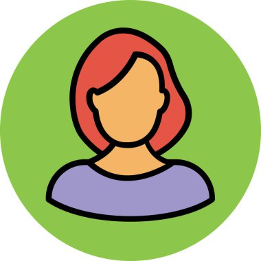 Modern avatar simgesi kavramları.