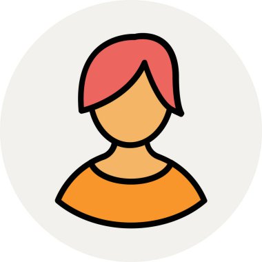 Modern avatar simgesi kavramları.