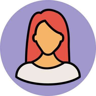 Modern avatar simgesi kavramları.