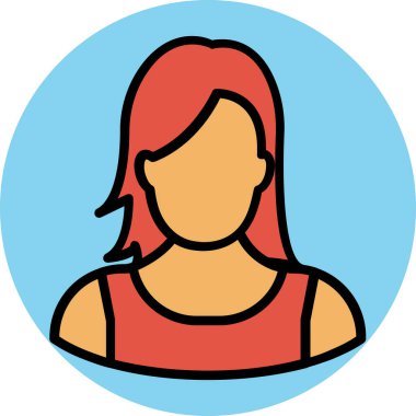 Modern avatar simgesi kavramları.