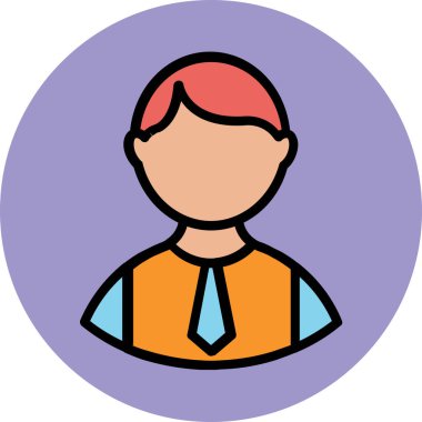 Modern avatar simgesi kavramları.