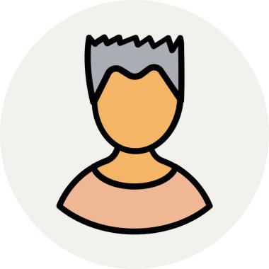 Modern avatar simgesi kavramları.