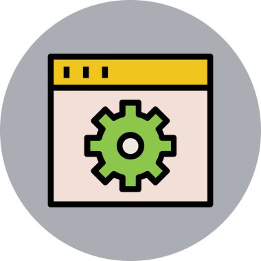 Modern seo ve pazarlama simgesi kavramları.