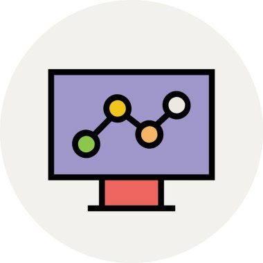 Modern seo ve pazarlama simgesi kavramları.