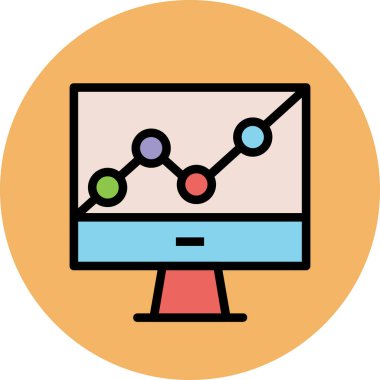 Modern seo ve pazarlama simgesi kavramları.