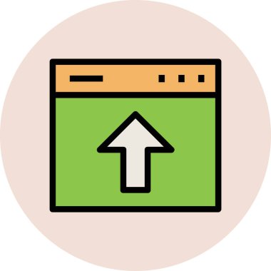 Modern seo ve pazarlama simgesi kavramları.