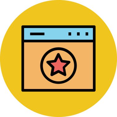 Modern seo ve pazarlama simgesi kavramları.