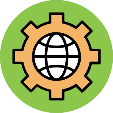 Modern seo ve pazarlama simgesi kavramları.