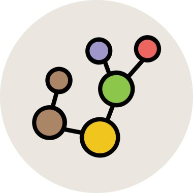 Modern bilim ve teknoloji ikonu kavramları.