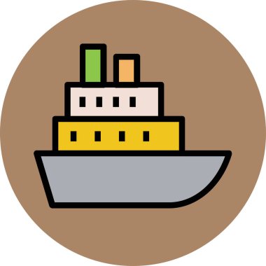 Modern seyahat simgesi kavramları.