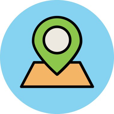 Modern seyahat simgesi kavramları.