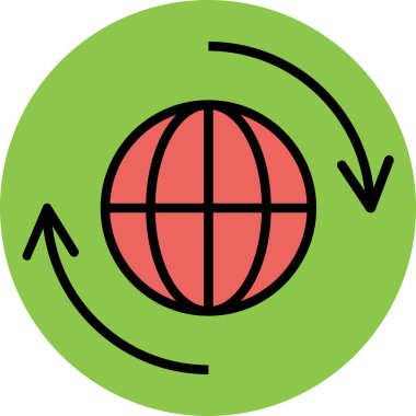 Modern seyahat simgesi kavramları.