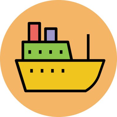 Modern seyahat simgesi kavramları.