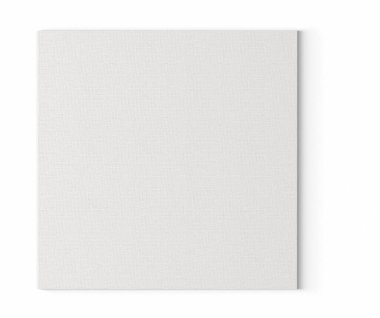 Model projeniz için uygun, düz duvara izole edilmiş çeşitli boş beyaz resim tuvali modeli.