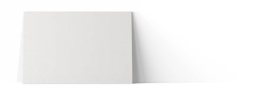 Boş beyaz tuvalin çeşitli modelleri sade zemin üzerinde izole edilmiş. Model projeniz için uygun..