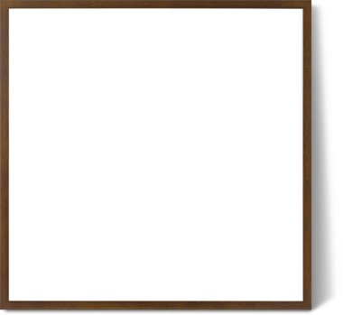 Sade arkaplanda izole edilmiş çeşitli tahta çerçeve biçimi boş, varlık elementleriniz için uygun.