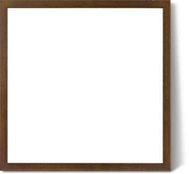 Sade arkaplanda izole edilmiş çeşitli tahta çerçeve biçimi boş, varlık elementleriniz için uygun.