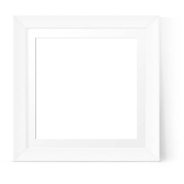Sade arkaplanda izole edilmiş, kaynak elemanlarınıza uygun çeşitli beyaz resim çerçevesi biçimini boşalt.
