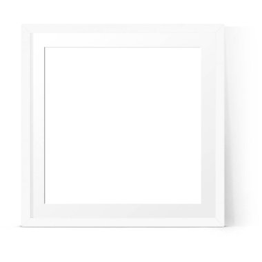 Sade arkaplanda izole edilmiş, kaynak elemanlarınıza uygun çeşitli beyaz resim çerçevesi biçimini boşalt.