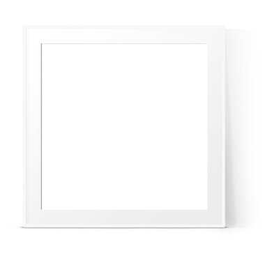 Sade arkaplanda izole edilmiş, kaynak elemanlarınıza uygun çeşitli beyaz resim çerçevesi biçimini boşalt.