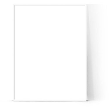 Sade arkaplanda izole edilmiş, kaynak elemanlarınıza uygun çeşitli beyaz resim çerçevesi biçimini boşalt.