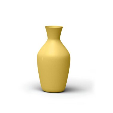 Seramik vazodaki iç dekorasyon için çiçek buketi arka planda izole edilmiştir..