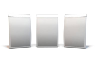 Basit reklam panosunun yaratıcı konsepti, projeniz için sade arka planda izole edilmiş, basit öge.