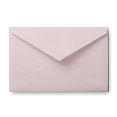 Sade arkaplanda stil izole edilmiş yaratıcı zarfı kapat.