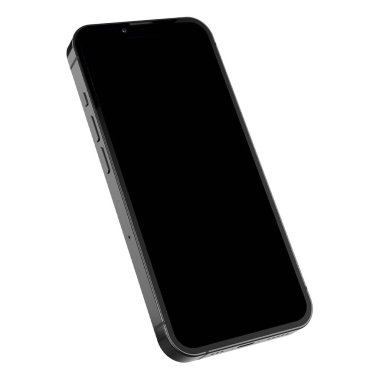 Akıllı telefonlu yenilikçi kavramı sade arka planda izole edildi.