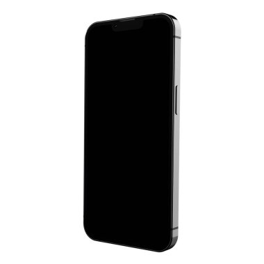 Akıllı telefonlu yenilikçi kavramı sade arka planda izole edildi.