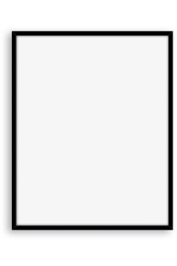 Sade arkaplanda izole edilmiş çeşitli boyutlardaki dikey fotoğraf çerçevesini kapat.