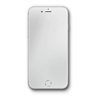 Gerçekçi akıllı telefon, saydam arkaplanda izole edildi. Elektronik sahneler projesi için uygun unsur.