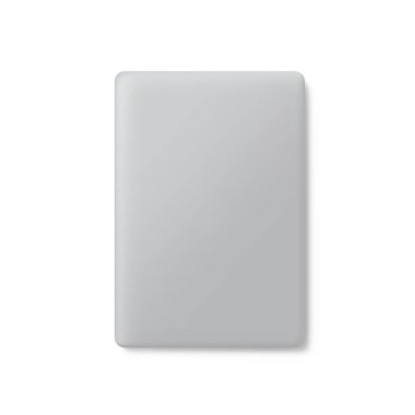 Beyaz arkaplanda izole edilmiş dizüstü bilgisayarı kapat.