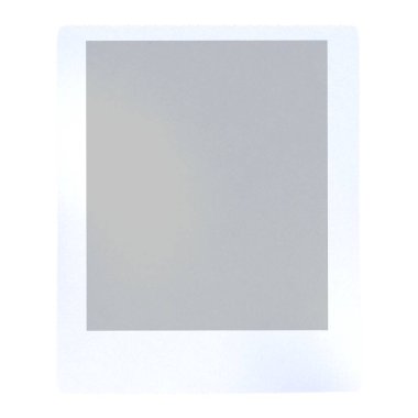 Gerçekçi fotoğraf polaroidi, şeffaf arkaplanda izole edildi. Sahne projeleri için uygun element.