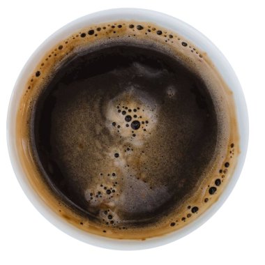 Yukarıdan gelen çeşitli kahve içeceği manzaraları kahve konseptin için mükemmeldir..