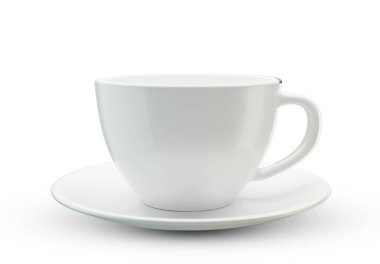 İçkiye uygun şeffaf beyaz bardak.