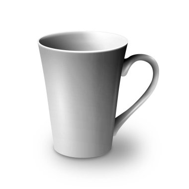 Sade arka planda temiz ve hijyen kupası görüntüsünü kapat.