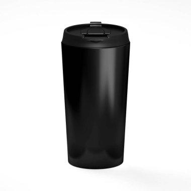 Boş siyah bardak. İçme konseptine uygun şeffaf 450 gram..