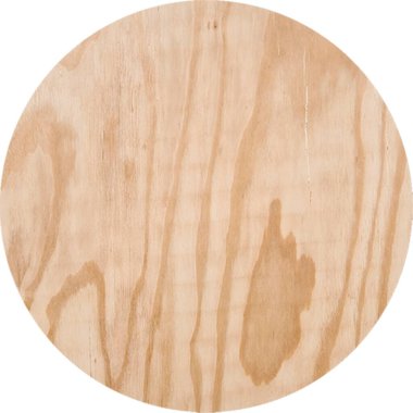 Sade zemin üzerinde izole edilmiş yuvarlak altlığı kapat.