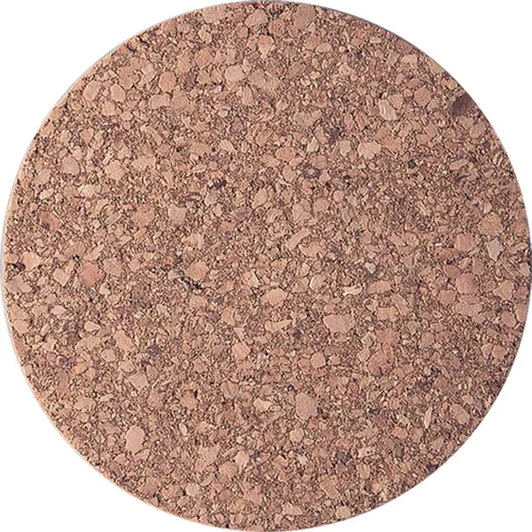 Sade zemin üzerinde izole edilmiş yuvarlak altlığı kapat.