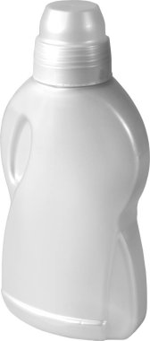 Sade arka planda izole edilmiş ürününüz için çeşitli sade beyaz kozmetik paketleme.