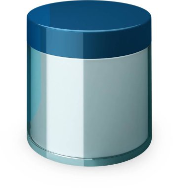 Boş renkli kozmetik kavanozları 70 ml boyunda güzellik projesi için uygun..