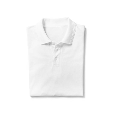 Beyaz t-shirt 'ü beyaza izole et.