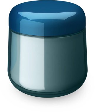 Yuvarlak Akrilik Konforlu Kozmetik ve Cilt Paketleme 50 ml.