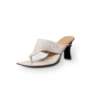 Gerçekçi basitçe arka planda izole edilmiş ayakkabılar. Sahne projeleri için uygun unsur.