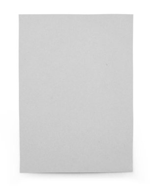 Görüntüyü kapat A6 kağıtları izole edildi.