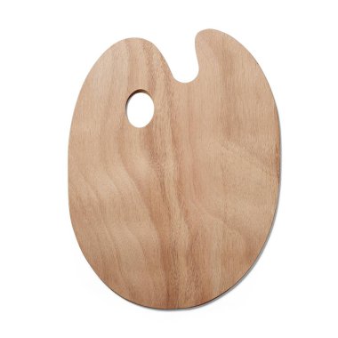 Varlık tasarımınız için izole edilmiş ahşap palet çizimi.